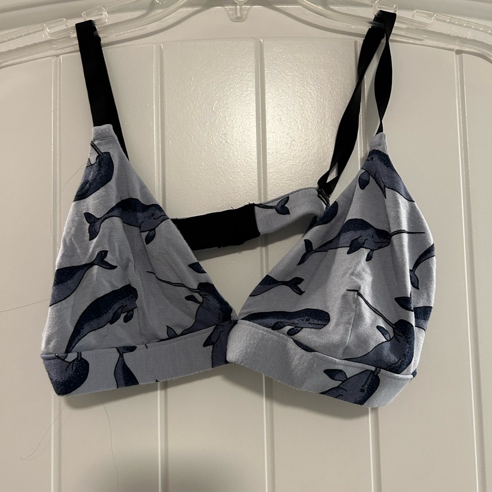 MeUndies Whale Print Bralette